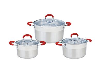 Bộ nồi Inox Smartcook 3 chiếc cỡ 16,20,24cm-SM3335 (Model fighting)