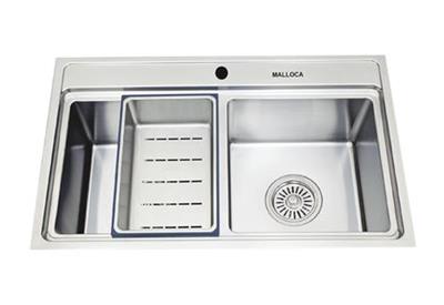 Chậu rửa đôi không cánh Malloca MS 8812