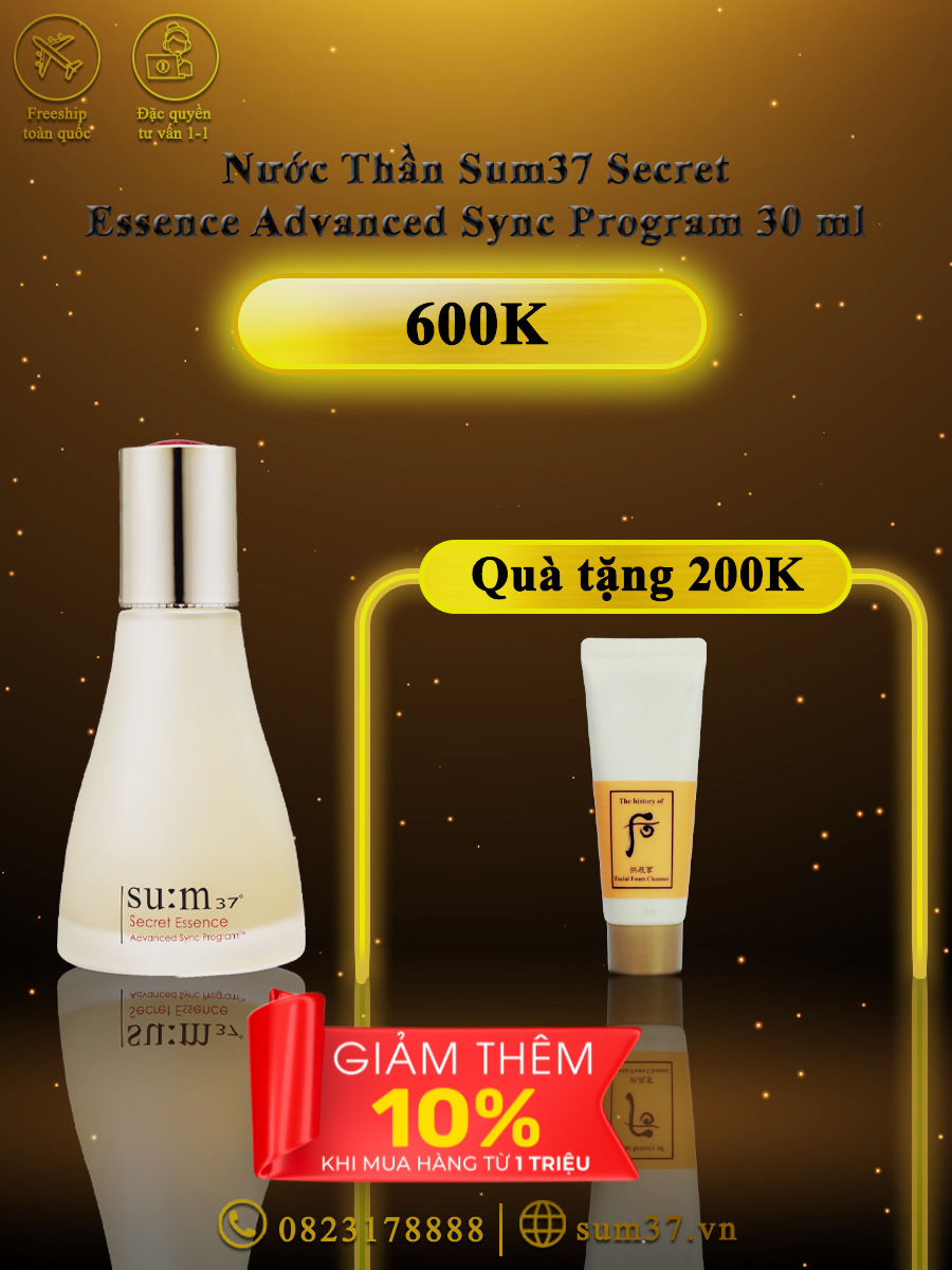 Sum37 secret essence on sale advanced sync program