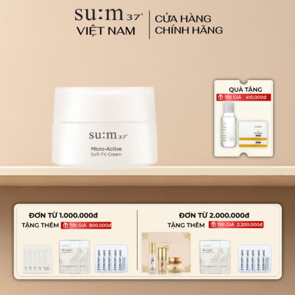Kem Dưỡng Sum37 Micro-Active Soft Fit Cream