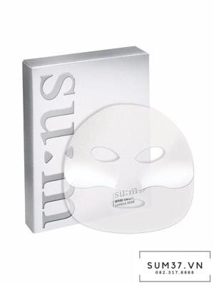 Mặt nạ dưỡng trắng ngọc trai lên men Su:m37 White Award Luminous Mask