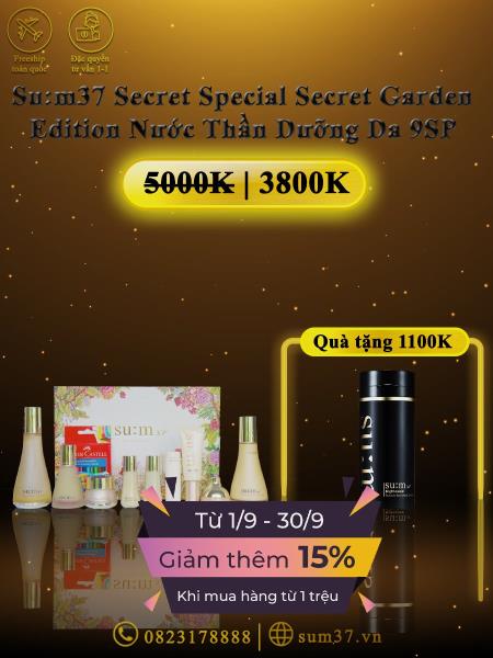 Bộ dưỡng da Sum37 Secret Special Set