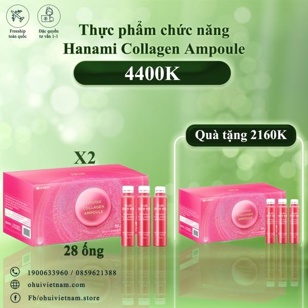 Thực phẩm chức năng Hanami Collagen Ampoule