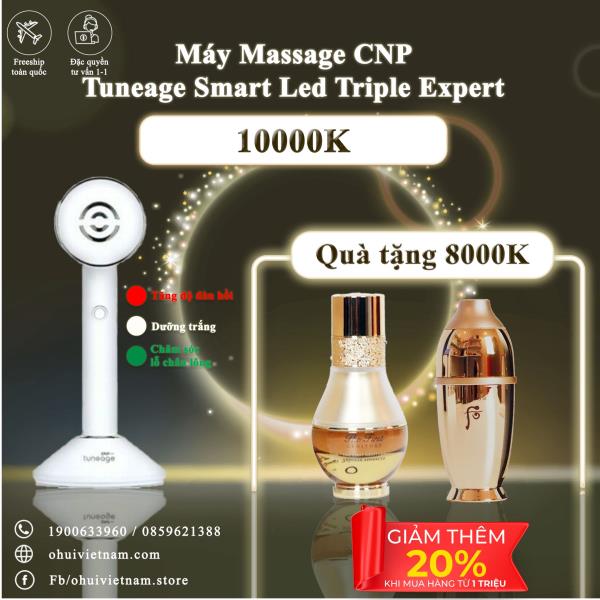 Máy Massage CNP Tuneage Smart LED Triple Expert