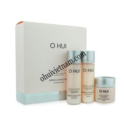 Set Mini dưỡng ẩm Ohui Miracle Moisture 3pcs (47ml ) - dưỡng ẩm căng mượt 