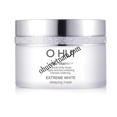 Mặt nạ ngủ dưỡng trắng da ban đêm Ohui Extreme White Sleeping Mask  - da trắng sáng rạng rỡ