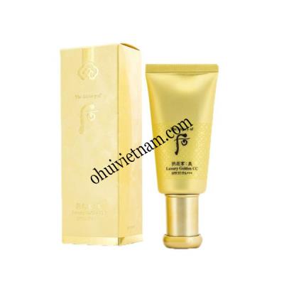 Kem CC trang điểm cao cấp Whoo Gongjinhyang Mi Luxury Golden CC SPF37/PA+++