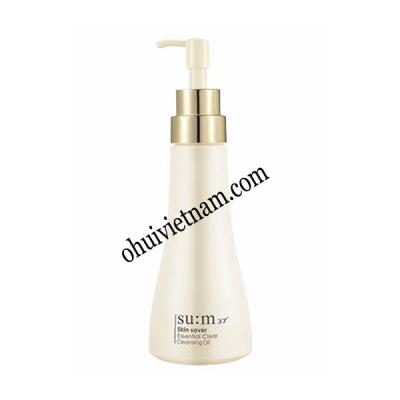 Dầu tẩy trang dạng gel làm sạch dịu nhẹ Su:m37 Skin Saver Essential Cleansing Oil