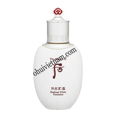 Sữa dưỡng trắng da mịn màng Whoo GongJinhyang Seol Radiant White Emulsion