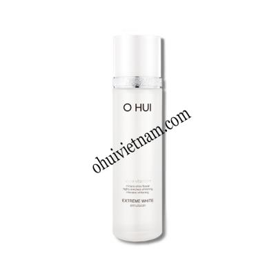 Sữa dưỡng Ohui Extreme White Emulsion - dưỡng trắng  duy trì độ ẩm cho da 