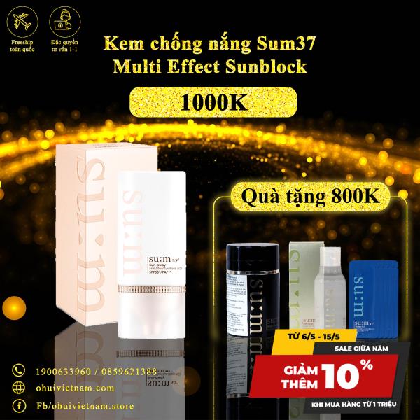 Kem chống nắng Sum37 Multi Effect Sunblock EX SPF50+/PA+++