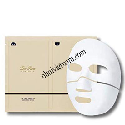 Mặt nạ giấy Ohui The First Geniture Ampoule Mask giúp da ẩm mịn, ngăn ngừa lão hóa 
