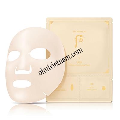 Mặt nạ giấy dưỡng ẩm  chống lão hóa da   Whoo Bichup Royal Anti-Aging 3-Step 