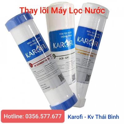 THAY LÕI MÁY LỌC NƯỚC - TẶNG THÊM 1 BỘ LÕI