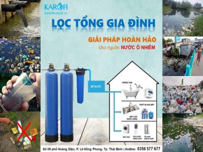 BỘ LỌC TỔNG NƯỚC SINH HOẠT GIA ĐÌNH