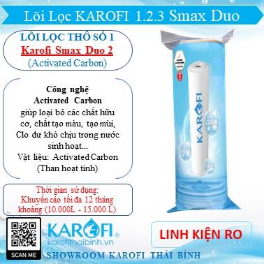 Lõi lọc thô Karofi Smax Duo 2 ACTIVATED CARBON (Lõi lọc Số 2)