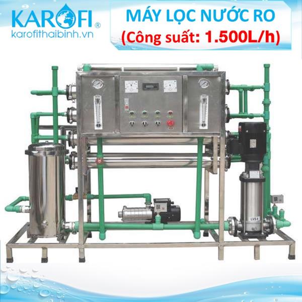 MÁY LỌC NƯỚC RO CÔNG NGHIỆP CÔNG SUẤT 1500L/H