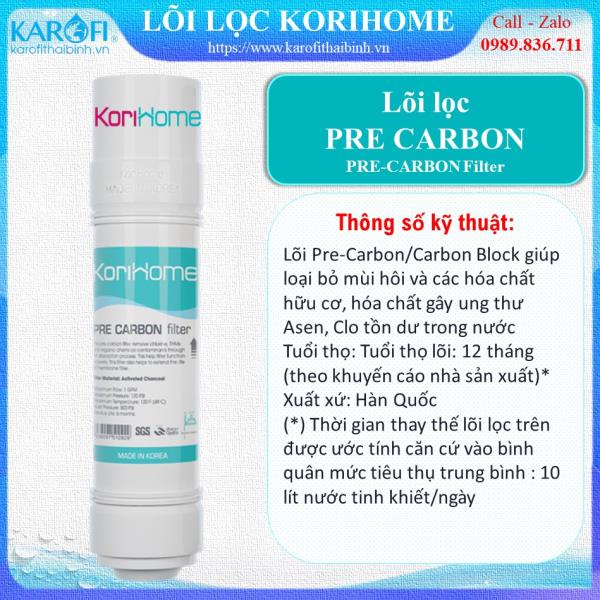 LÕI LỌC KORIHOME PRE-CARBON / CARBON BLOCK