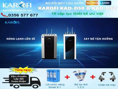 BỘ ĐÔI MÁY LỌC NƯỚC KAROFI D50 & D52