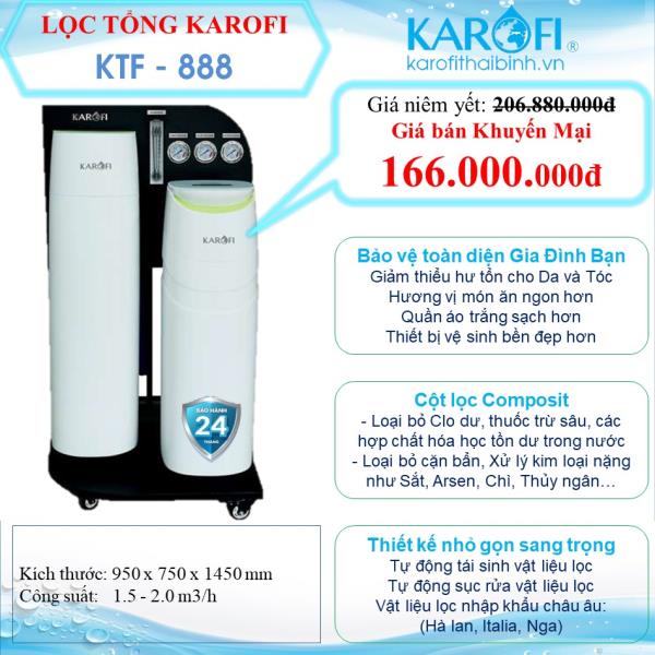 Máy lọc nước đầu nguồn KTF-888