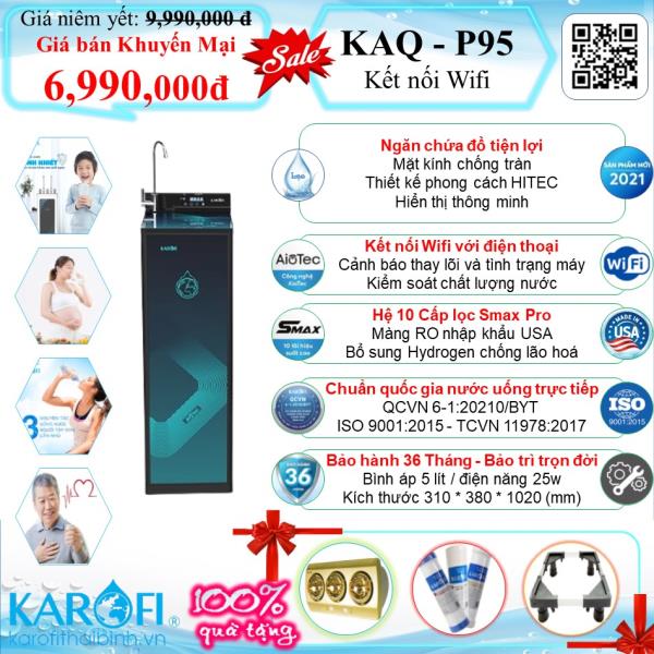 Máy lọc nước Karofi KAQ-P95