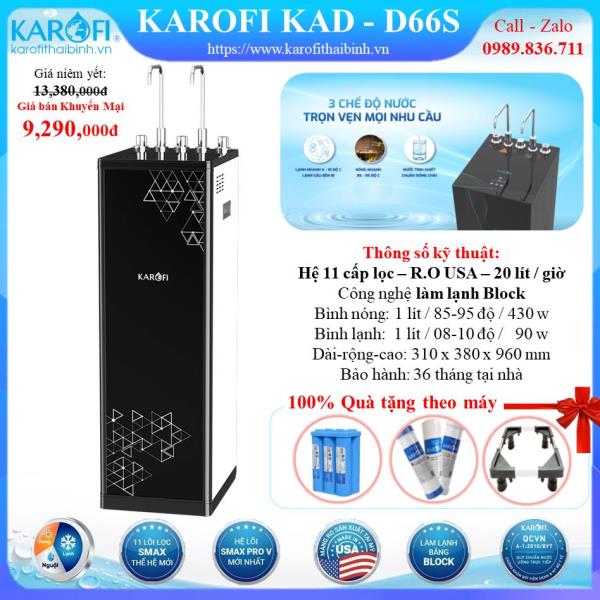 Máy lọc nước Nóng Lạnh KAROFI KAD - D66s