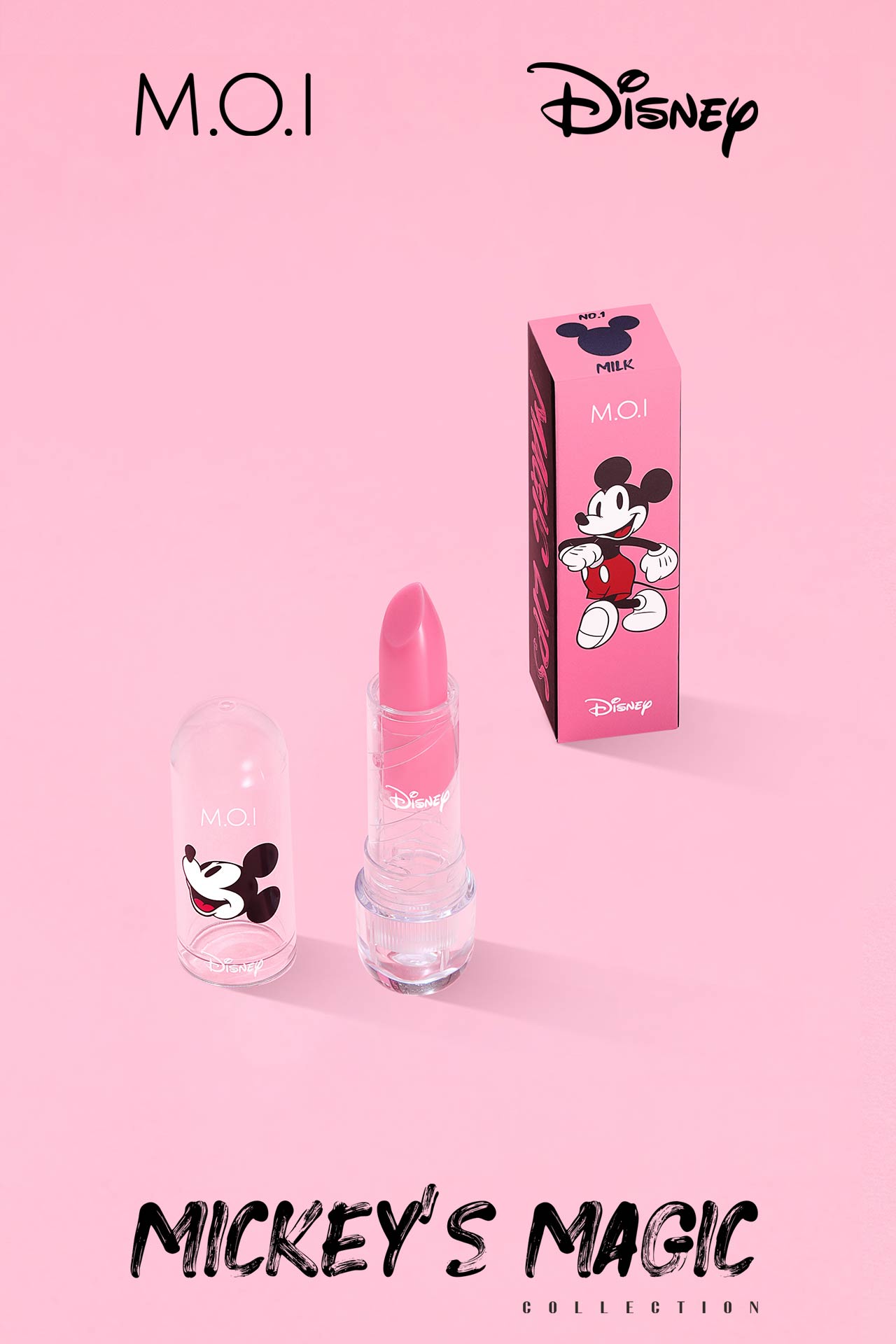 SON DƯỠNG MICKEY'S MAGIC LIPS NO.1 MILK