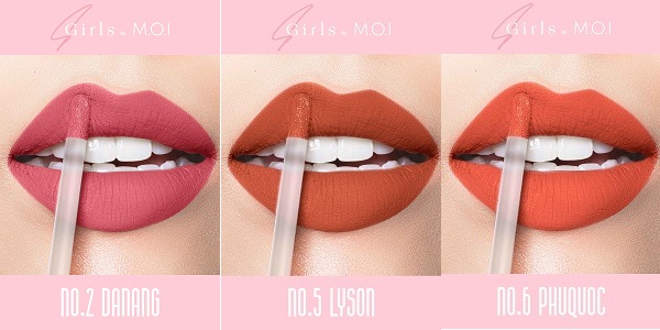 SET 2 SON NHUNG LÌ SGIRLS SUMMER EDITION