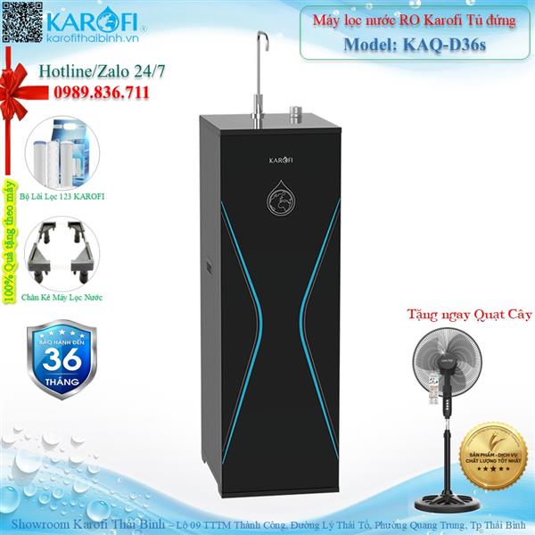 Máy lọc nước RO tủ đứng Karofi KAQ-D36S