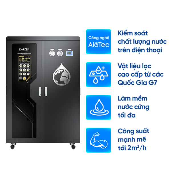 Máy lọc nước tổng đầu nguồn Karofi KTF- 662 AIO