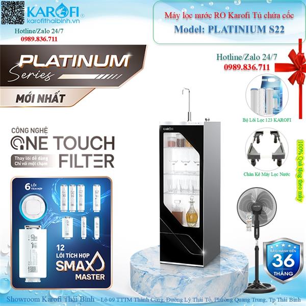 Máy lọc nước RO Karofi PLATINUM S22