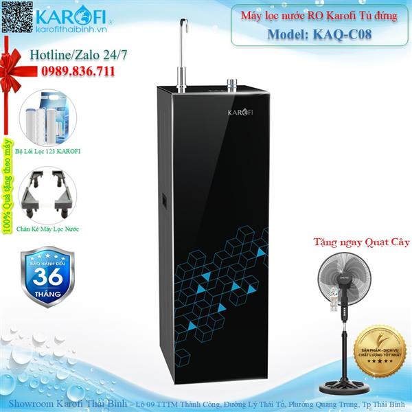 Máy lọc nước RO tủ đứng Karofi KAQ-C08
