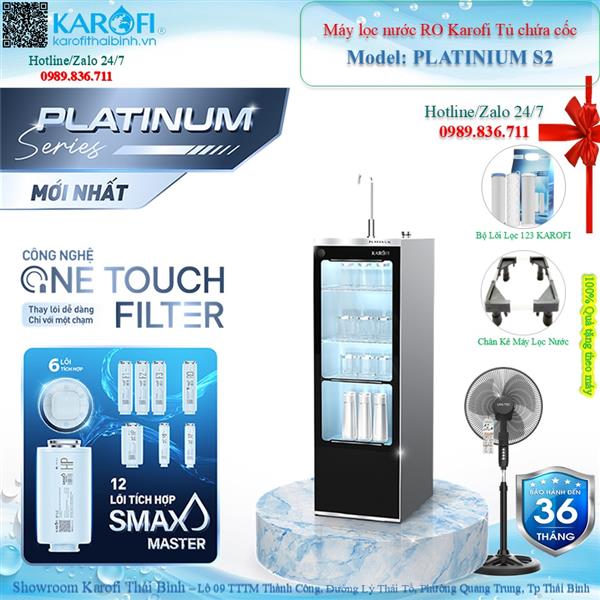 Máy lọc nước RO Karofi PLATINUM S2