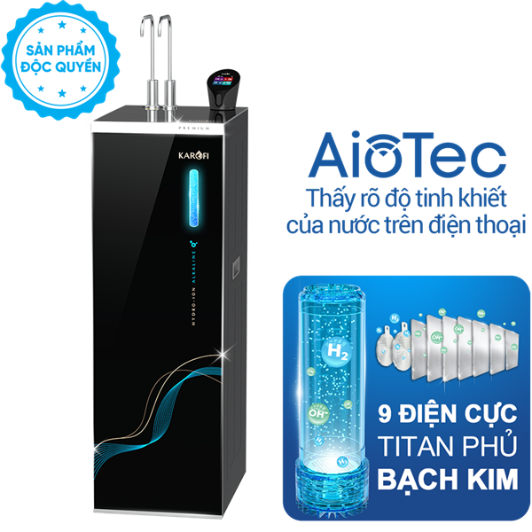 MÁY LỌC NƯỚC ION KIỀM KAROFI SA9 PREMIUM