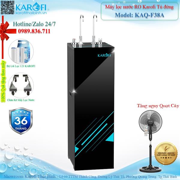 Máy lọc nước RO tủ đứng Karofi KAQ-F38A