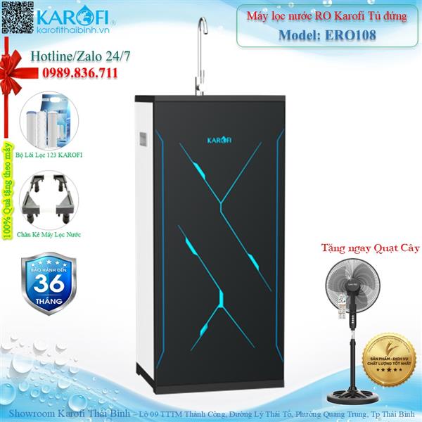 Máy lọc nước RO tủ đứng Karofi ERO108