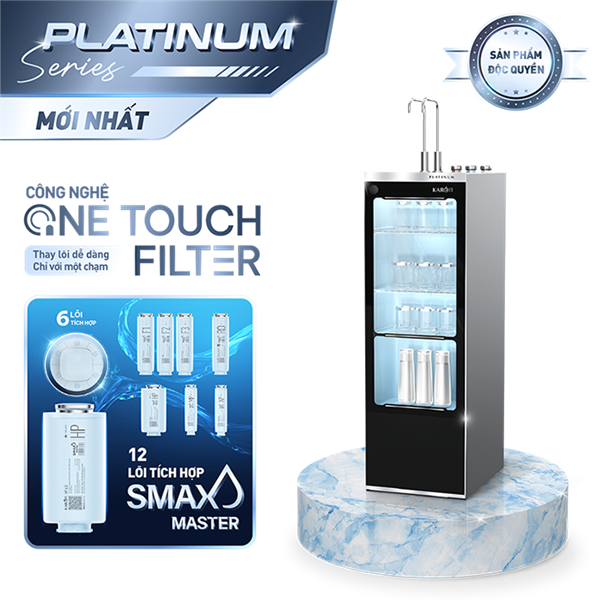 MÁY LỌC NƯỚC ION KIỀM KAROFI PLATINUM S6