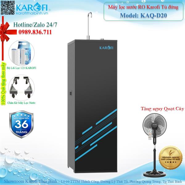 Máy lọc nước RO tủ đứng Karofi KAQ-D20