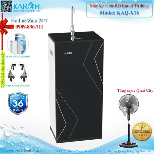 Máy lọc nước RO tủ đứng Karofi KAQ-X16