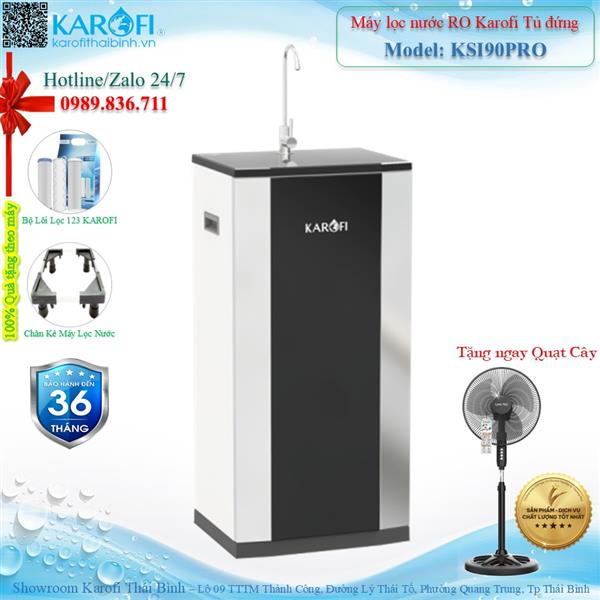 Máy lọc nước RO tủ Nhựa Karofi K9IQ-2 Plus