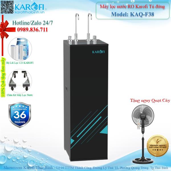 Máy lọc nước RO tủ đứng Karofi KAQ-F38