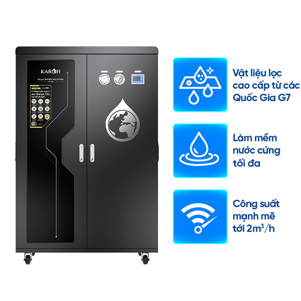Máy lọc nước tổng đầu nguồn Karofi KTF- 662