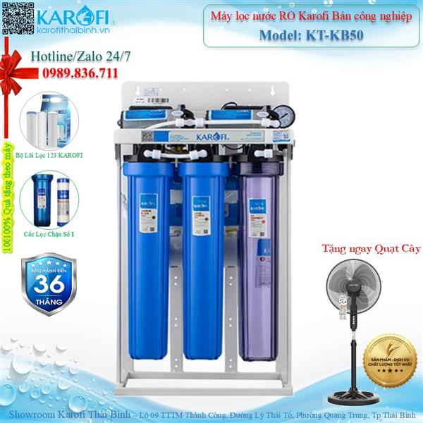 Máy lọc nước RO bán công nghiệp Karofi KT-KB50