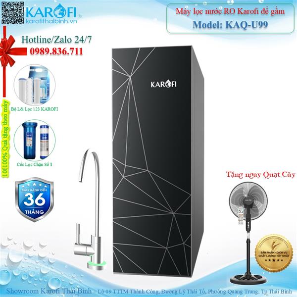 Máy lọc nước RO không tủ Karofi KAQ-U99