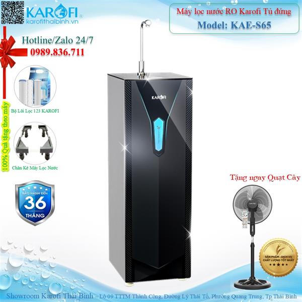 Máy lọc nước Hydro-ion kiềm Karofi KAE-S65
