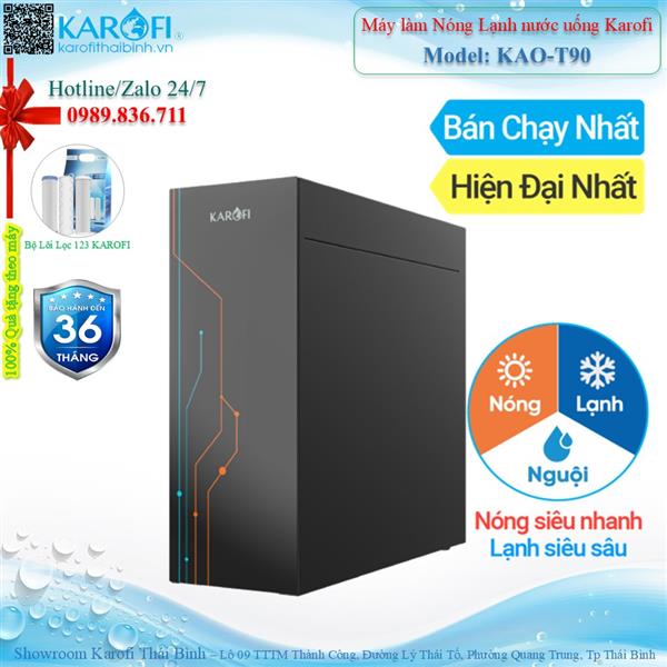 Máy làm nóng lạnh nước uống Karofi KAO-T90