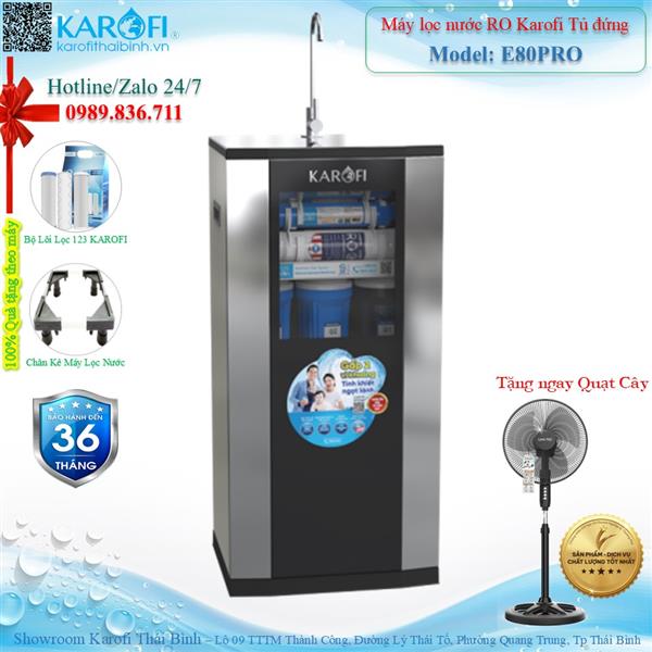 Máy lọc nước RO tủ đứng Karofi ERO80 PRO