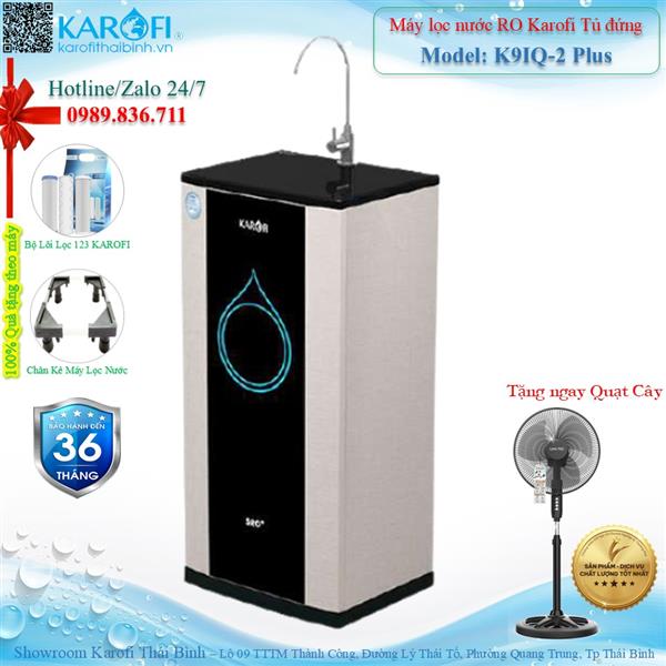 MÁY LỌC NƯỚC TỦ NHỰA KAROFI KSI90 PLUS