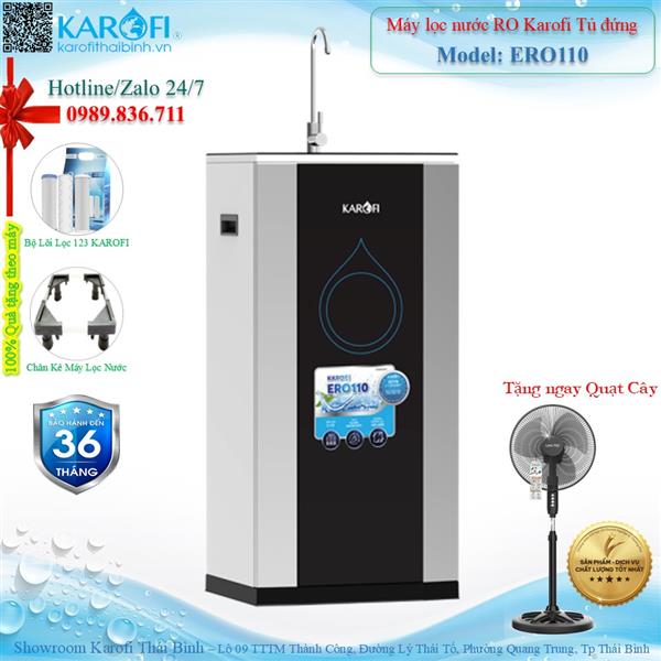 Máy lọc nước RO tủ đứng Karofi ERO110