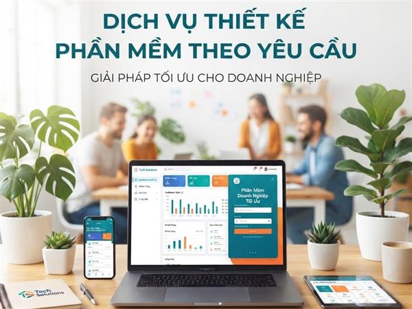 Dịch vụ thiết kế phần mềmtheo yêu cầu – Giải pháp tối ưu cho doanh nghiệp